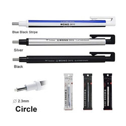 TOMBOW MONO ZERO REFILLABLE ERASER 2.3MM ROUNDTIP